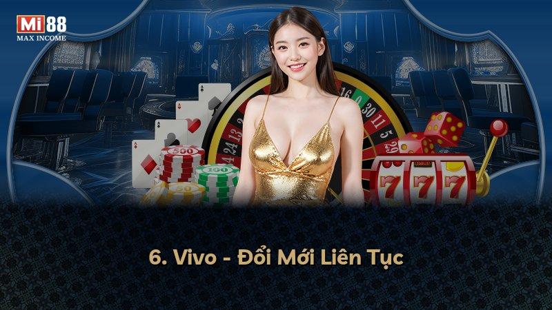 6. Vivo - Đổi Mới Liên Tục