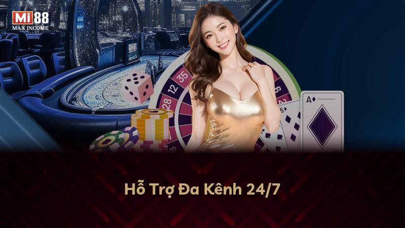 Hỗ Trợ Đa Kênh 24/7