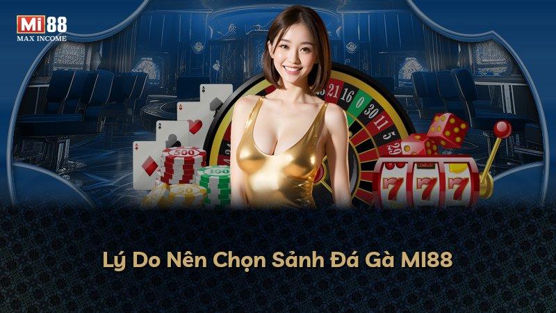 Lý Do Nên Chọn Sảnh Đá Gà MI88