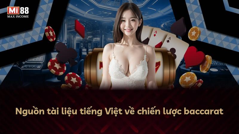 Nguồn tài liệu tiếng Việt về chiến lược baccarat
